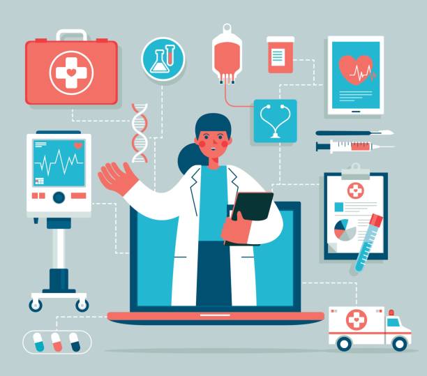 Organ transplantation flat design with doctor isolated vector illustration
